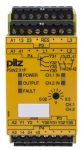 Product image for Pilz 24 → 240 V ac/dc Safety Relay - Single or Dual Channel With 2 Safety Contacts PNOZ X Range with 1 Auxiliary