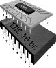 Product image for 8 WAY 0.237IN SOIC TO 0.3IN DIL SOCKET