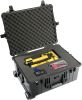 Product image for Peli 1610 Waterproof Plastic Equipment case With Wheels, 627 x 497 x 303mm