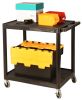 Product image for Lge 2 shelf trolley,33x32x24in Max 120kg