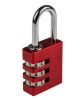 Product image for RED COMBINATION SAFETY PADLOCK 30 MM