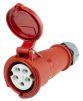 Product image for 3PN+E MENNEKES STRAIGHT SOCKET,32A 400V