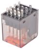 Product image for Plug-in relay w/ LED,6A 4PDT 24ac coil