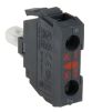 Product image for Light block,red integral LED, 240V