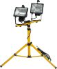 Product image for Twin head tele floodlight,2x400W EU Plug