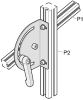 Product image for SWIVEL FASTENING JOINT 10MM TO 8/10MM