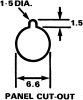 Product image for White insulated terminal,4mm socket