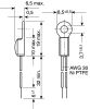 Product image for RINGLET NTC THERMISTOR, LEADED, 30K, 1%