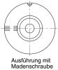 Product image for ALUMINIUM SET SCREW COUPLING,8X8MM BORE