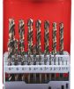 Product image for RS PRO 19 Piece Metal Twist Drill Bit Set, 1mm to 10mm