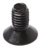 Product image for Blk steel hex skt csk head screw,M5x10mm