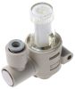 Product image for 6mm push in type vacuum filter, 50 l/min