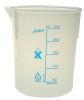 Product image for PPbeaker w/printed blu graduations,250ml