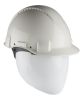 Product image for 3M PELTOR G3000 Adjustable White Hard Hat, Ventilated