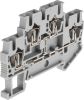 Product image for DOUBLE LEVEL TERM BLOCK,STTB2.5,GREY
