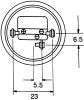 Product image for Continuous & fast pulse buzzer 12Vdc