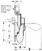 Product image for ROTARY ACTION DRAW STAINLESS STEEL LATCH