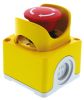 Product image for ABB Surface Mount Emergency Button - Twist to Reset, 2NC, Mushroom Head