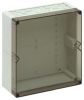 Product image for IP65 BOX W/TRANSPARENT LID,300X300X132MM