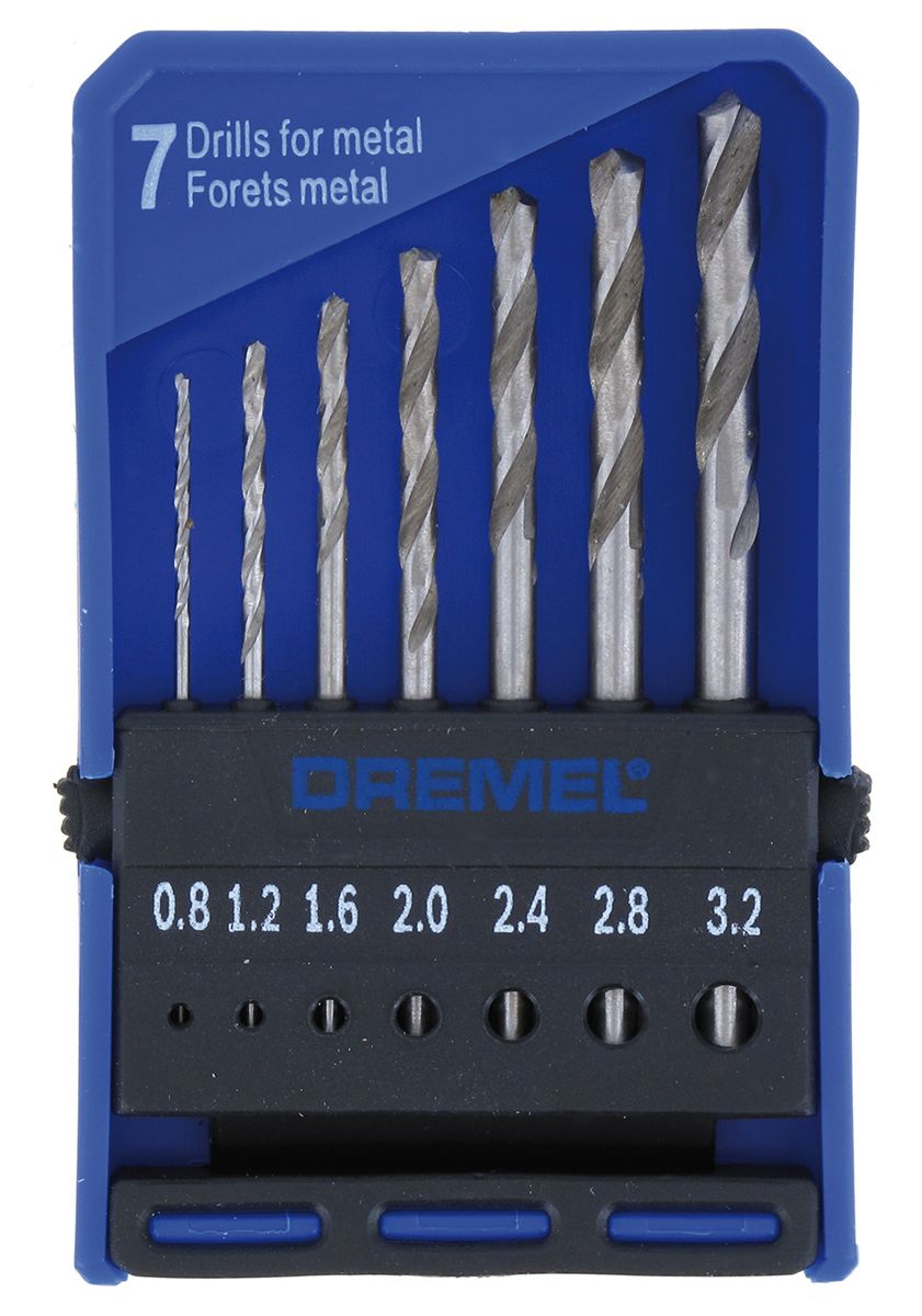 Dremel 7pc Drill Bit Set