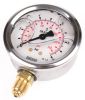 Product image for WIKA 9626829 Analogue Positive Pressure Gauge Bottom Entry 10bar, Connection Size G 1/4