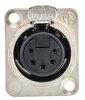 Product image for 5 WAY UNIFIED HOUSING XLR PANEL SOCKET