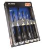 Product image for 5 piece slotted/Pozidriv screwdriver set