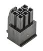 Product image for 6 way 2 row receptacle Mate-N-Lok