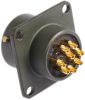 Product image for Sq Flange Receptacle, 8 way Skt Contacts