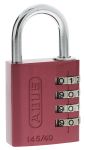 Product image for RED 40MM COMBINATION SAFETY PADLOCK