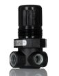 Product image for Norgren G 1/4 Pneumatic Regulator 0.3bar to 7bar, R07-200-RNKG