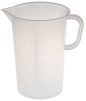 Product image for Polyprop moulded graduation jug,3000ml