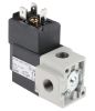 Product image for G1/8, 3/2 solenoid valve, 24v dc, DIN