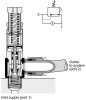 Product image for Miniature pressure regulator,G1/4x6mm