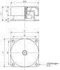 Product image for Fabreeka M10 Steel Anti Vibration Mount VSC2-25-C-S-M10 76mm dia. Neoprene