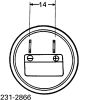 Product image for Continuous & fast pulse buzzer 12Vdc