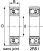 Product image for 12mm Self Aligning Ball Bearing 32mm O.D