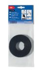 Product image for HOOK + LOOP TEXTIE 1000X125 PA/PP BLACK