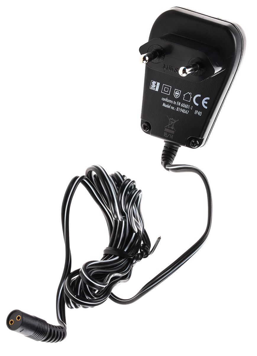 Mean Well, 12W Plug In Power Supply 5V dc, 2.4A, Level V Efficiency, 1  Output AC/DC Adapter, 2-Pin Euro - RS Components Indonesia