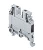 Product image for GREY DIN RAIL STANDARD TERMINAL,4SQ.MM