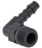 Product image for Elbow connector,3/8in BSPT 8mm ID hose