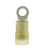 Product image for Yel M4 insul ring terminal,2.7-6.6sq.mm