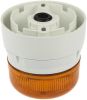 Product image for AMBER STANDARD FLASH LED BEACON,11/35VDC