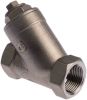 Product image for S/steel Y strainer valve,1in BSPP F-F