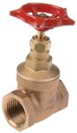 Product image for Bronze gate valve,PN20,1in BSPT