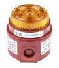 Product image for e2s IS-mB1 Amber LED Beacon, 24 V dc, Flashing, Surface Mount