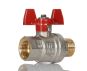 Product image for T handle ball valve 1/2in M-F