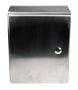 Product image for RS PRO 304 Stainless Steel Wall Box, IP66, 150mm x 300 mm x 250 mm