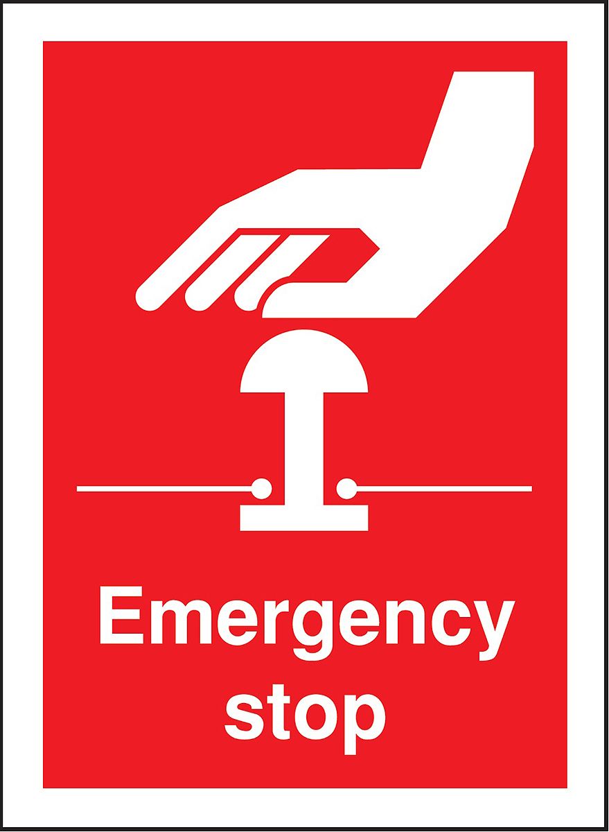 Emergency stop перевод