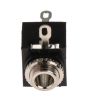 Product image for Enclosed chassis mount jack socket,3.5mm